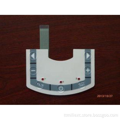Customized Tactile Backlit Membrane Switch For Commercial U